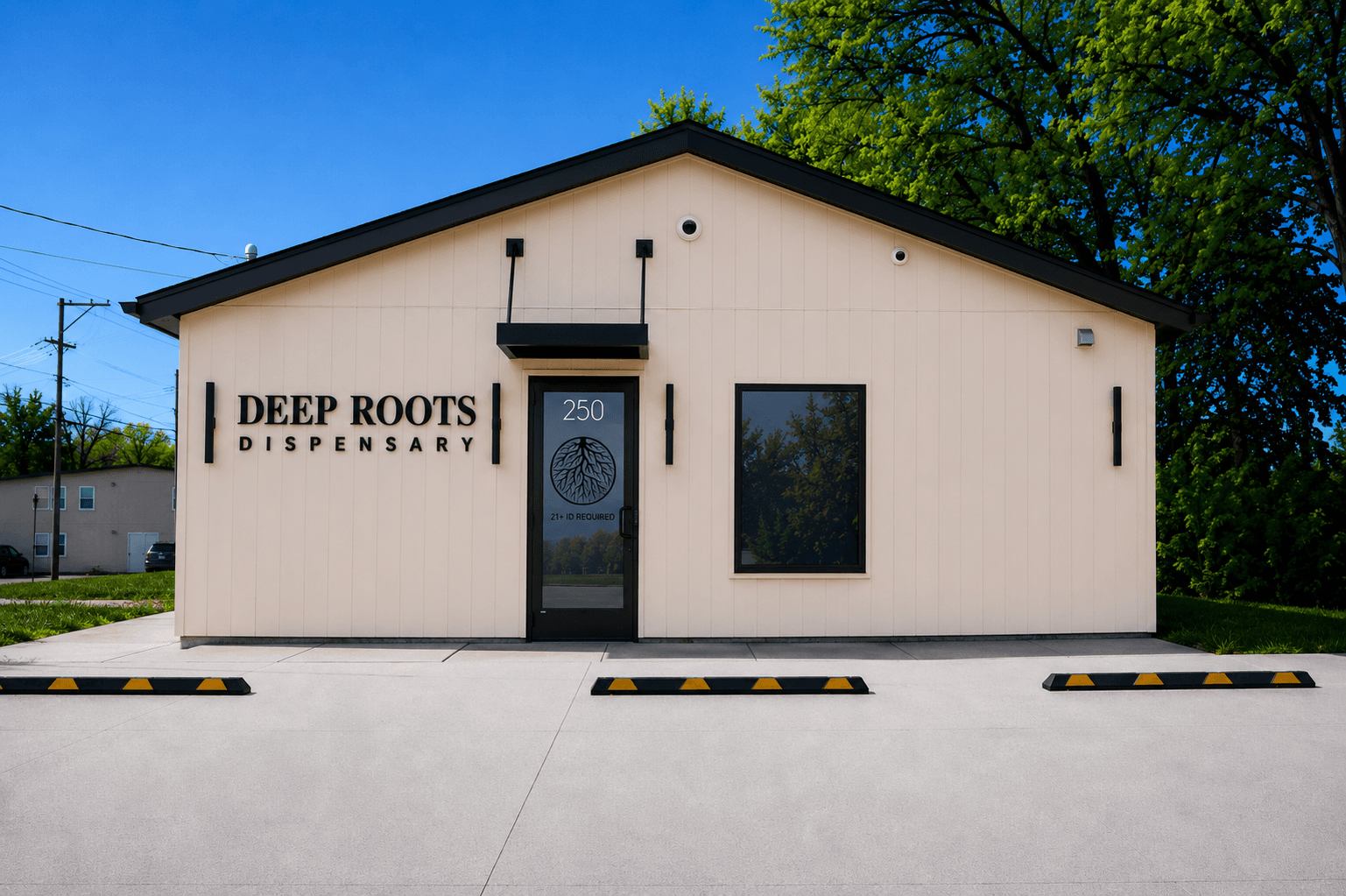 Deep Roots Dispensary exterior
